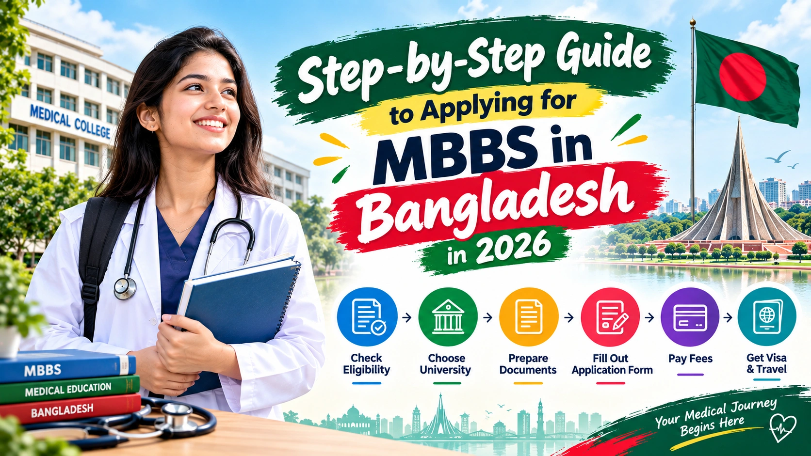 Step-by-Step Guide to Applying for MBBS in Bangladesh in 2026