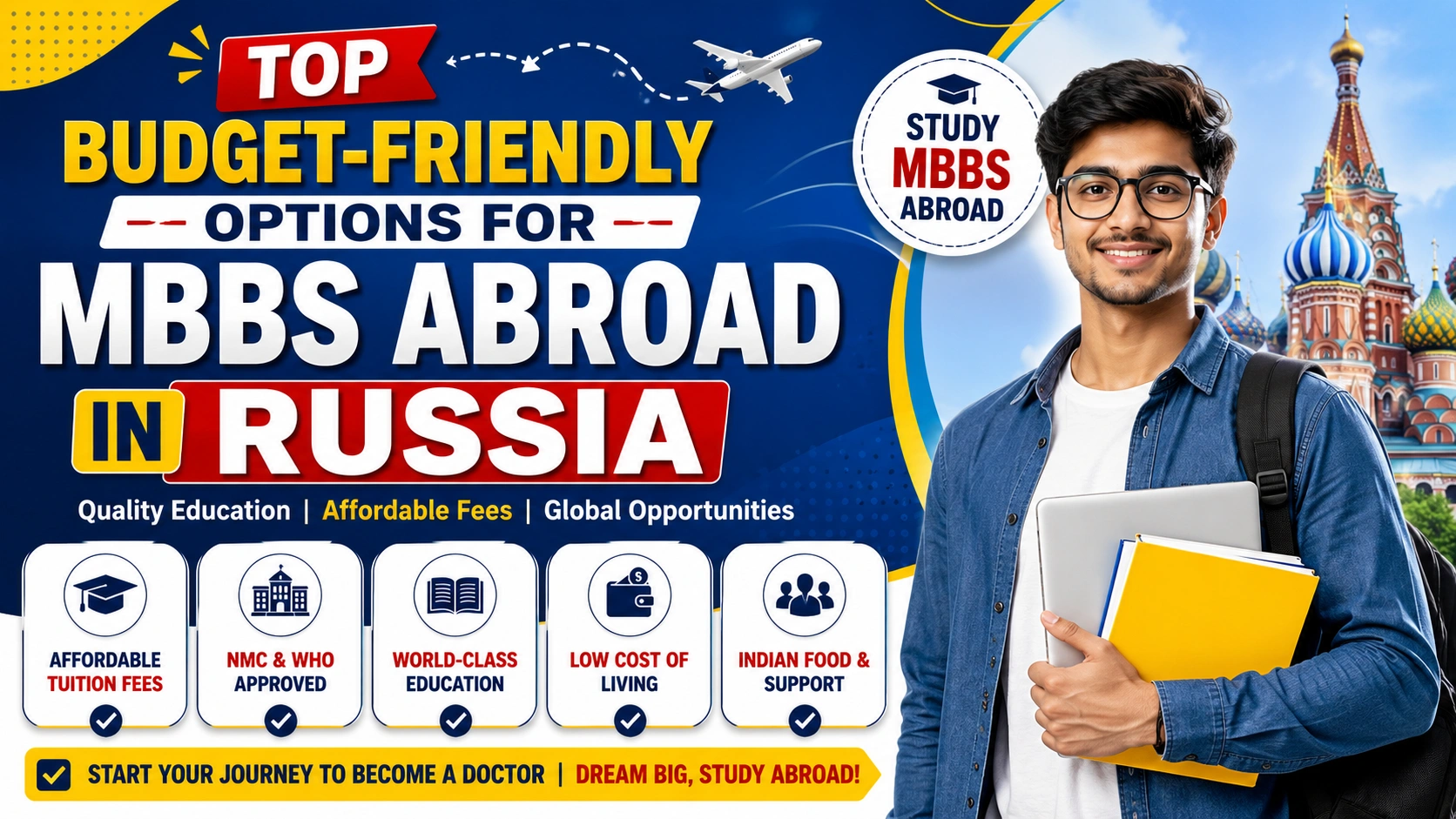 Top Budget-Friendly Options for MBBS Abroad in Russia