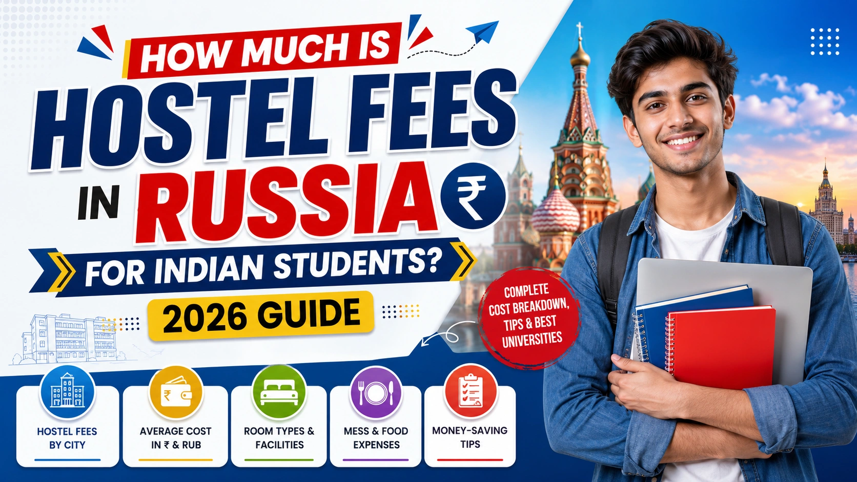 How Much Is Hostel Fees in Russia for Indian Students 2026 Guide