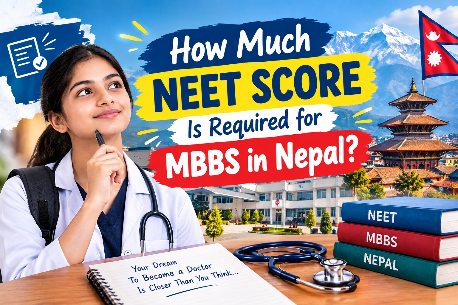 How Much NEET Score Is Required for MBBS in Nepal?