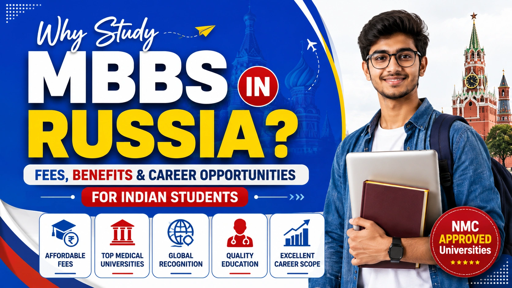 Why Study MBBS in Russia Fees, Benefits & Career Opportunities for Indian Students
