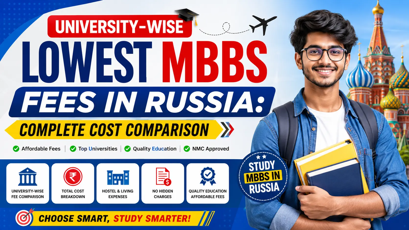 University-Wise Lowest MBBS Fees in Russia: Complete Cost Comparison