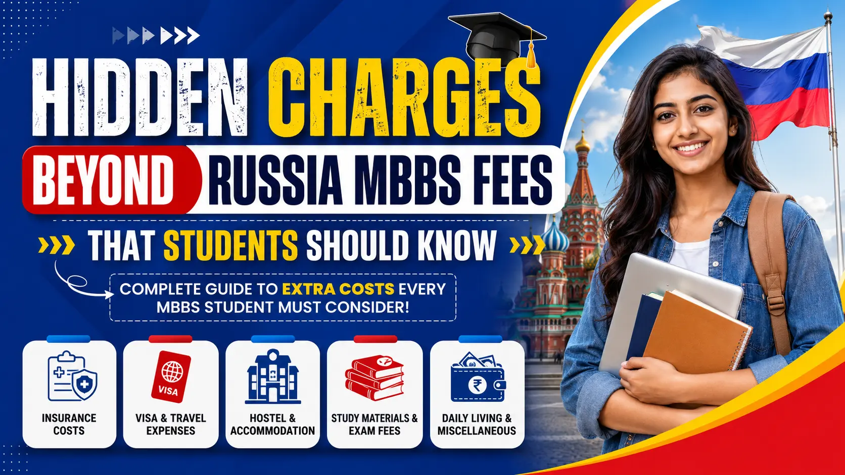 Hidden Charges Beyond Russia MBBS Fees That Students Should Know