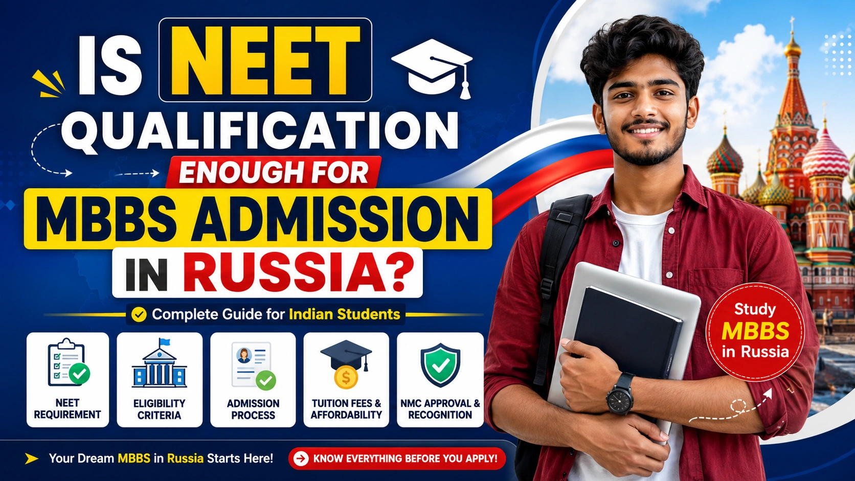 Is NEET Qualification Enough for MBBS Admission in Russia
