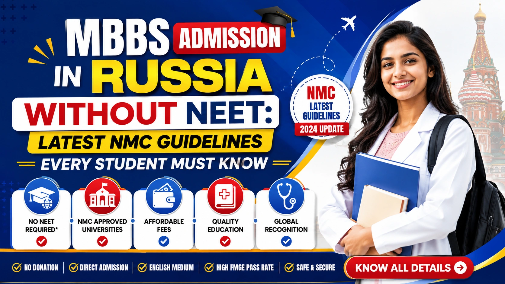 MBBS Admission in Russia Without NEET Latest NMC Guidelines Every Student Must Know