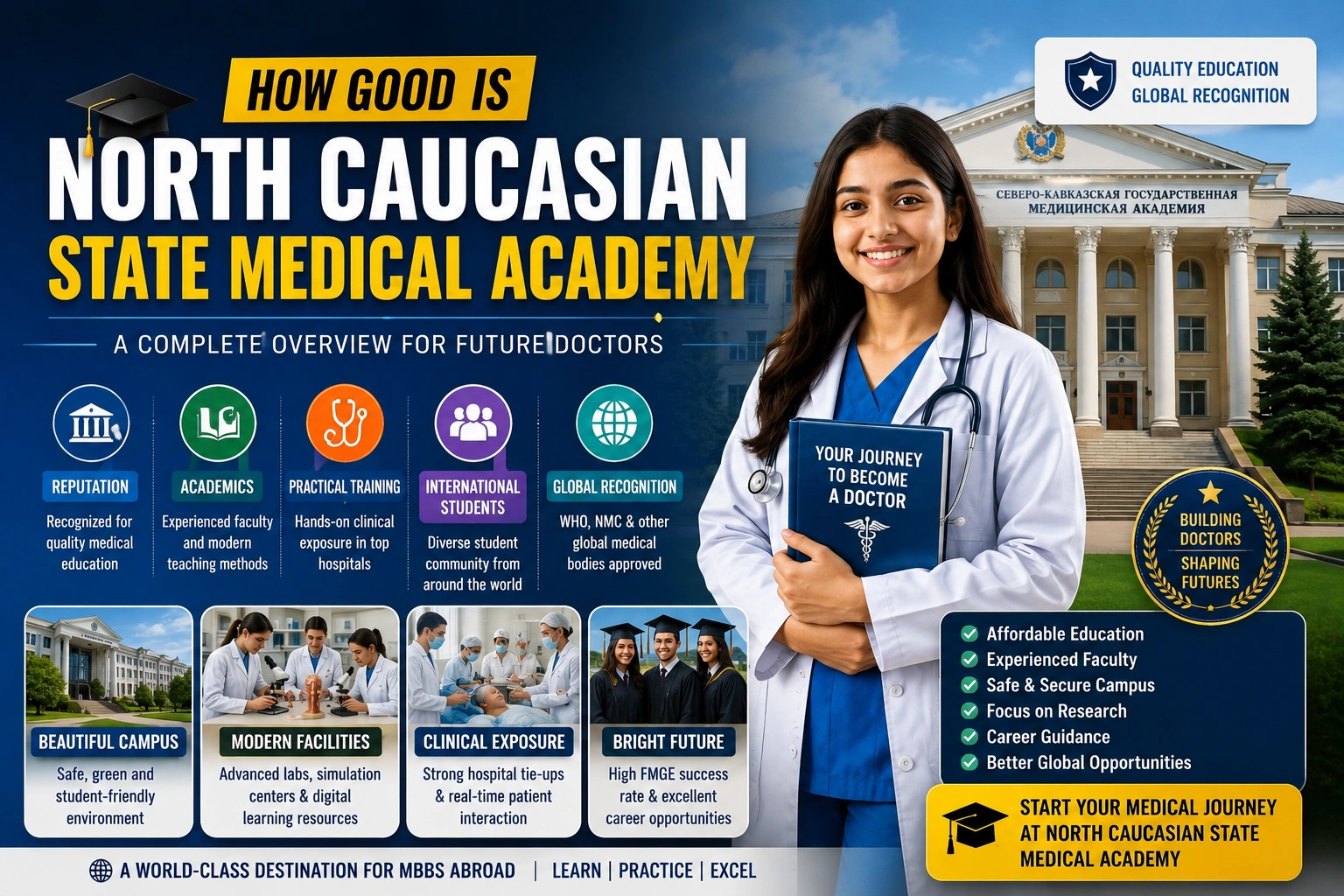 How Good Is North Caucasian State Medical Academy