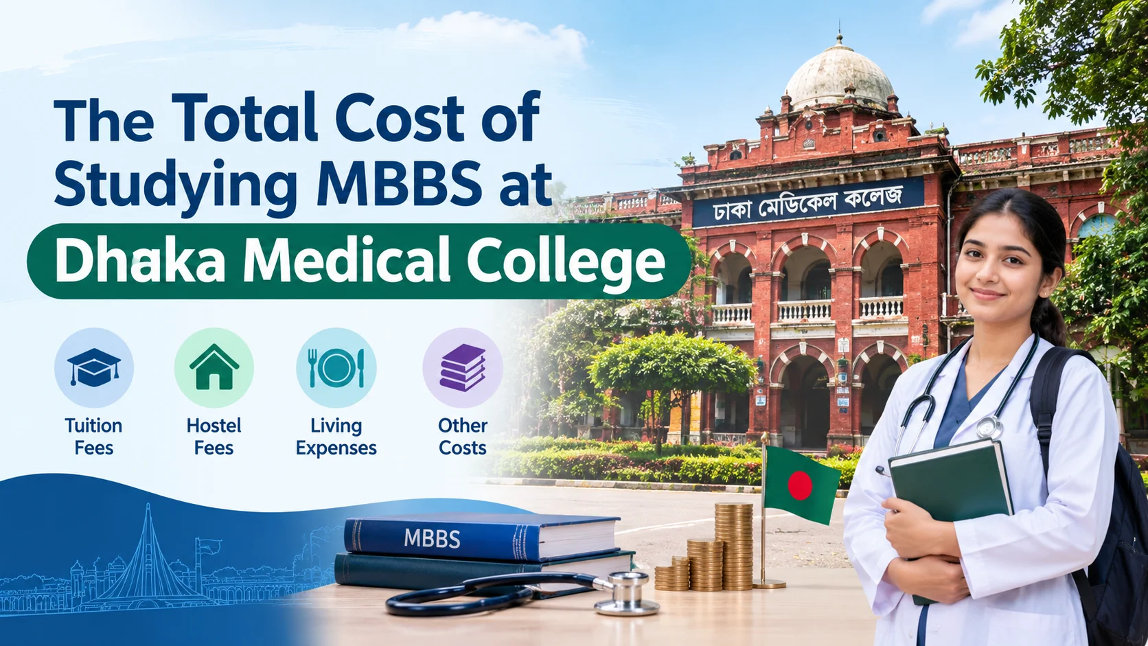 The Total Cost of Studying MBBS at Dhaka Medical College