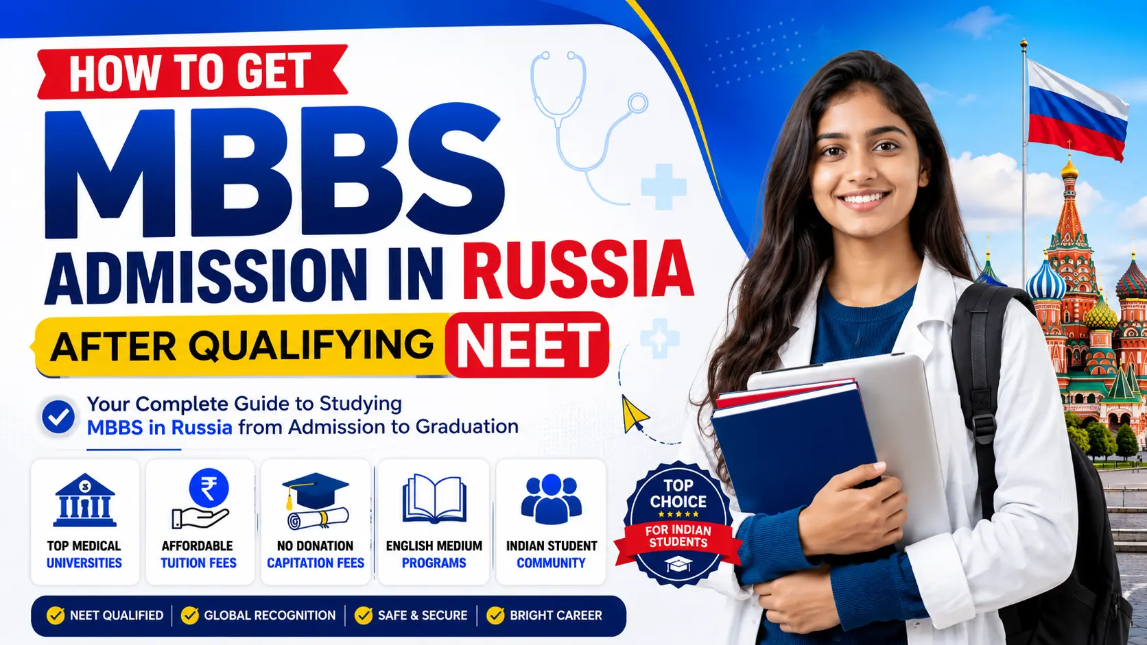 How to Get MBBS Admission in Russia After Qualifying NEET