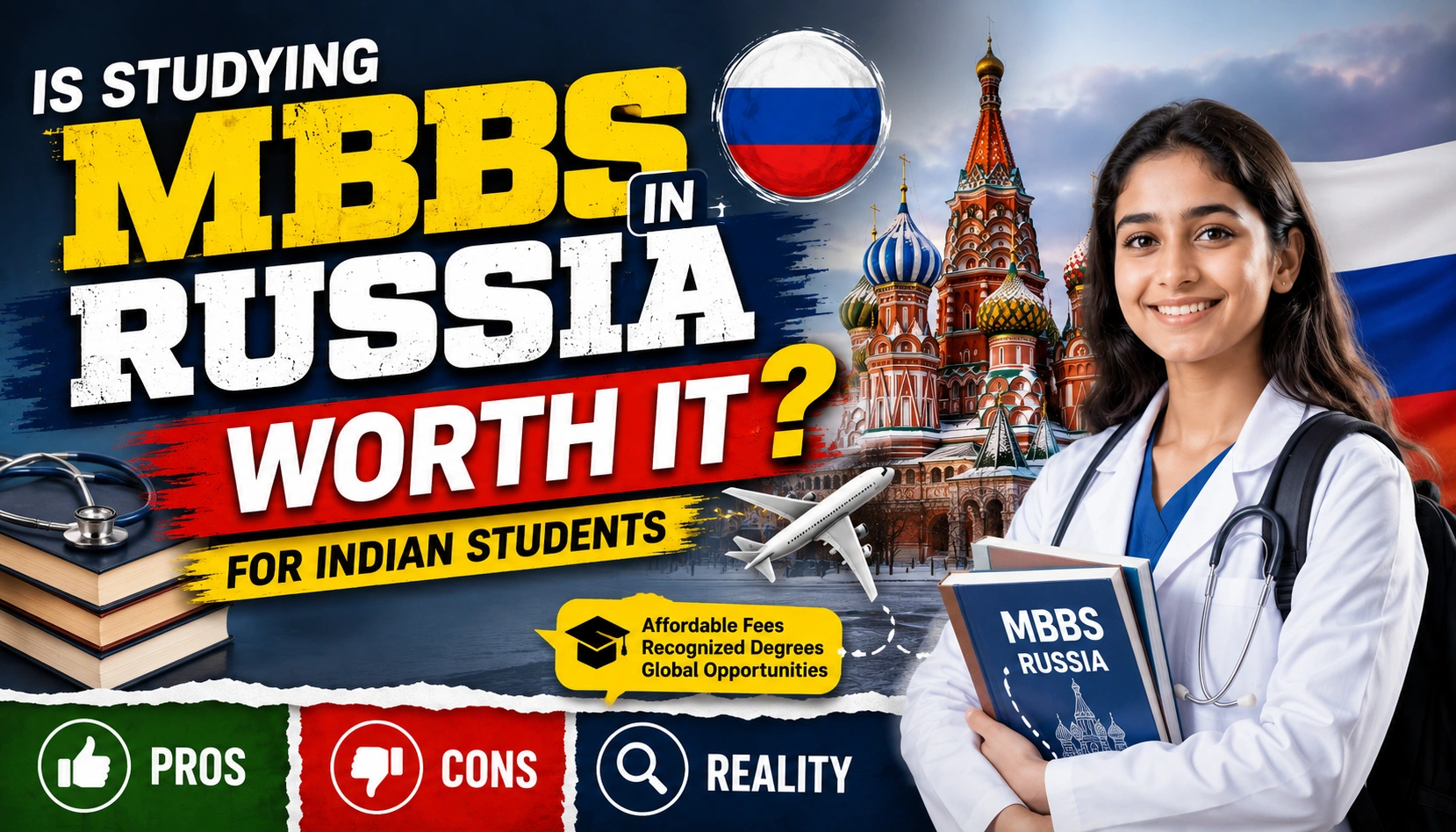 Is Studying MBBS in Russia Worth It for Indian Students? Pros, Cons & Reality