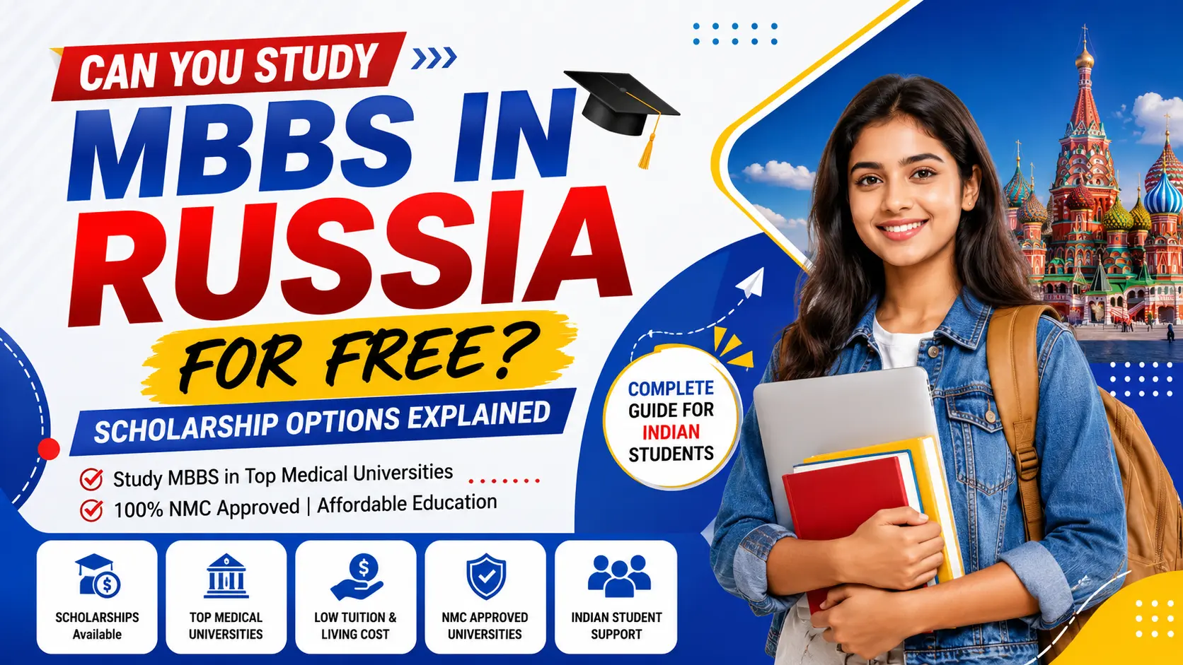 Can You Study MBBS in Russia for Free? Scholarship Options Explained