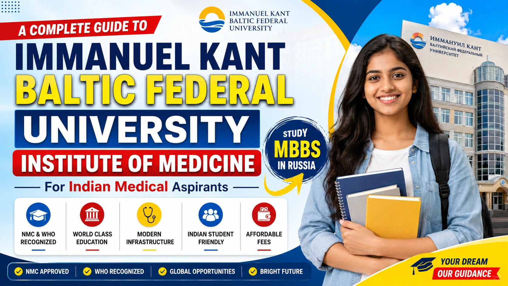 A Complete Guide to Immanuel Kant Baltic Federal University Institute of Medicine for Indian Medical Aspirants
