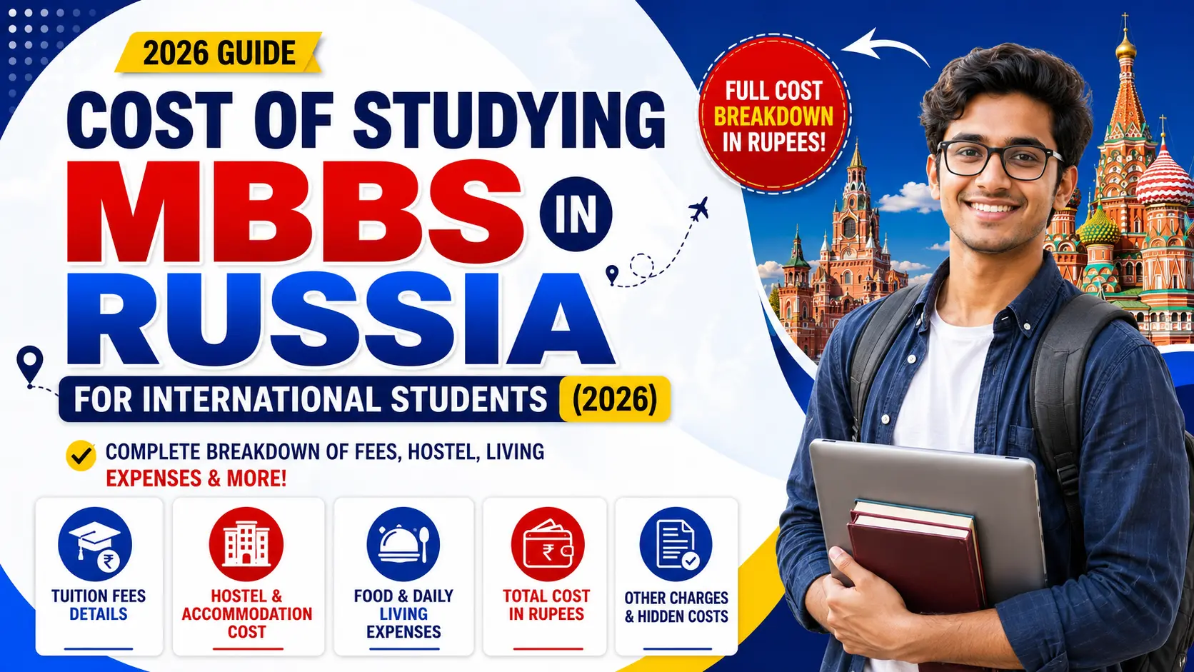 Cost of Studying MBBS in Russia for International Students (2026)