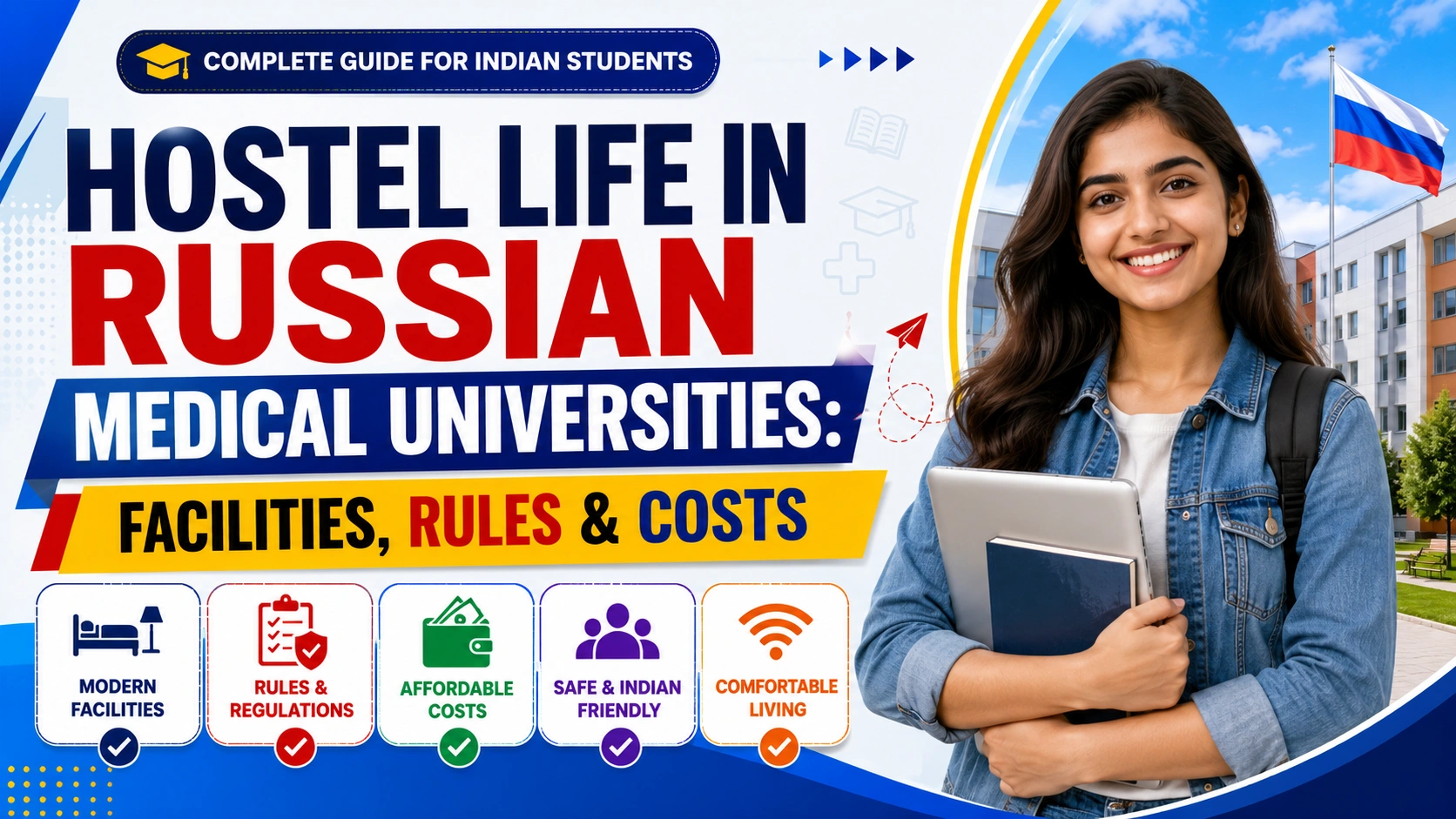 Hostel Life in Russian Medical Universities: Facilities, Rules & Costs