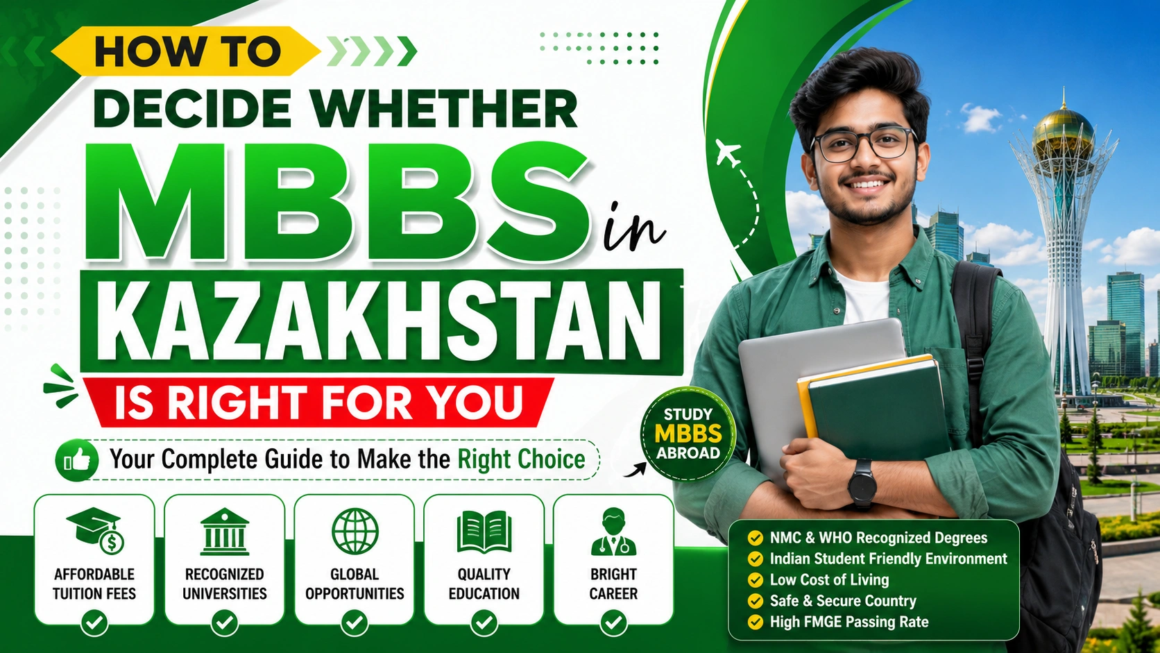 How to Decide Whether MBBS in Kazakhstan Is Right for You