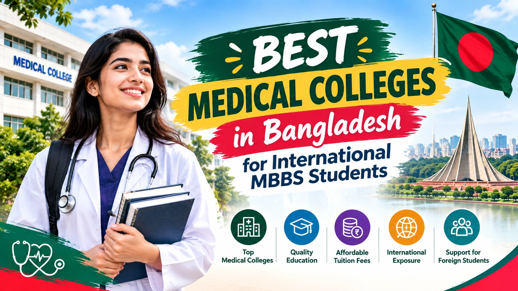 Best Medical Colleges in Bangladesh for International MBBS Students