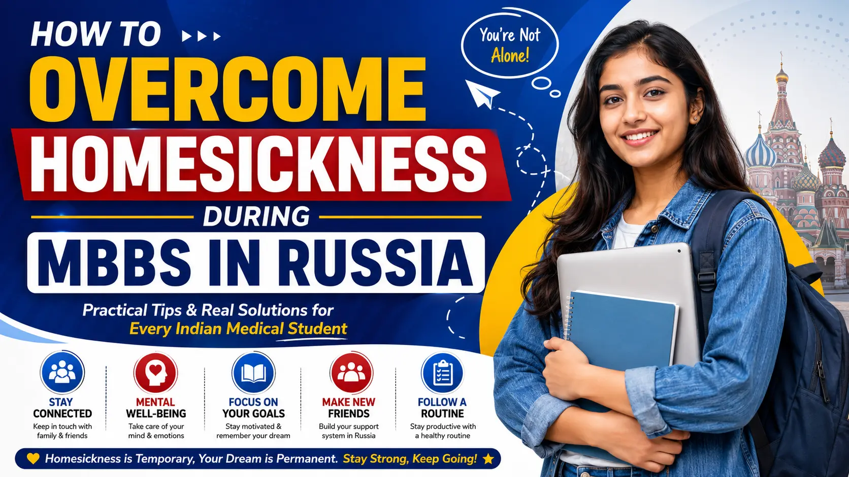 How to Overcome Homesickness During MBBS in Russia