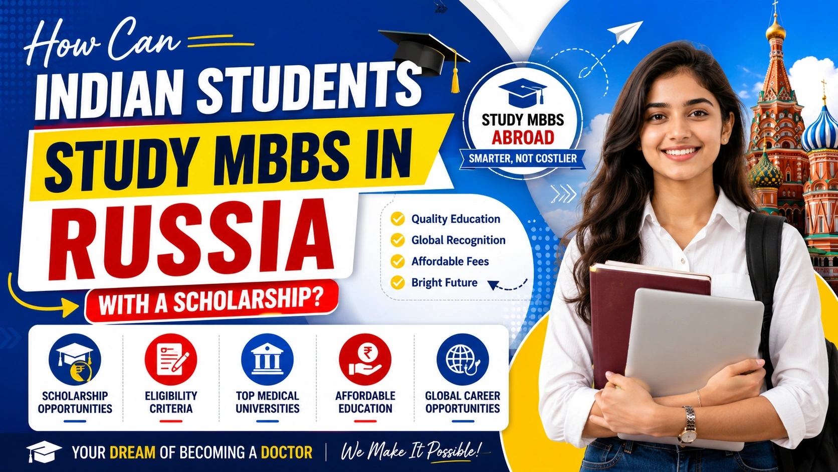 How Can Indian Students Study MBBS in Russia with a Scholarship