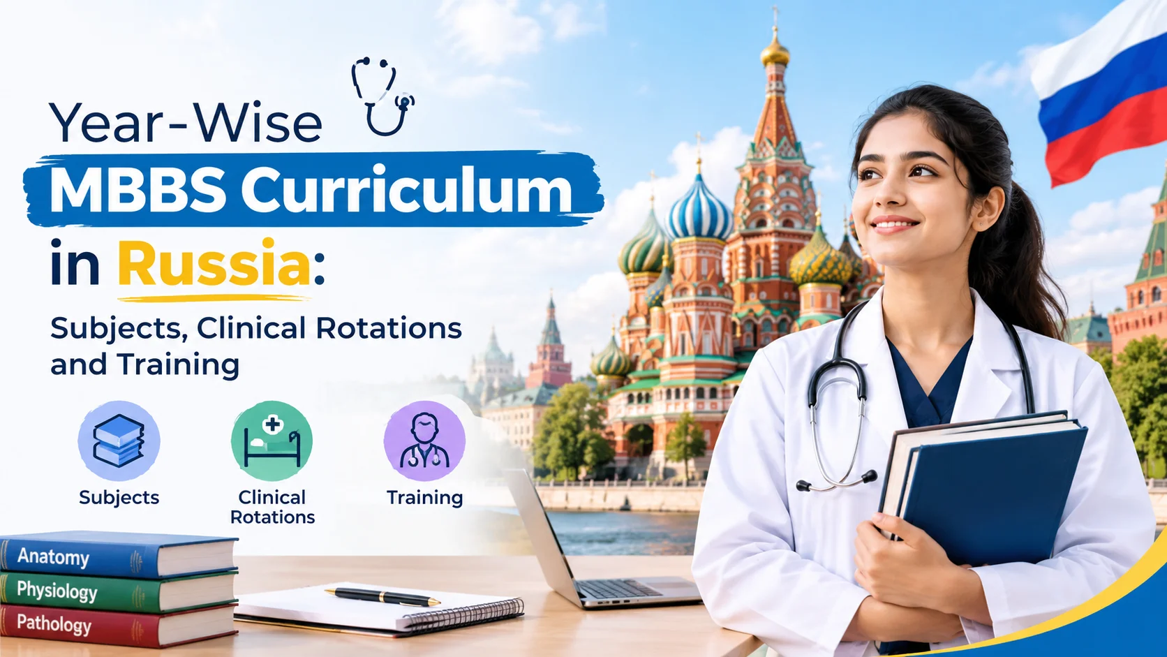 Year-Wise MBBS Curriculum in Russia: Subjects, Clinical Rotations and Training